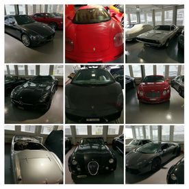 Auswahl verschiedener Fahrzeuge